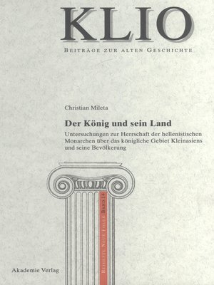 cover image of Der König und sein Land